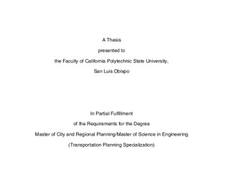 Master thesis Automated Vehicles