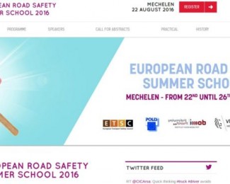 European Road Safety Summer School, Mechelen