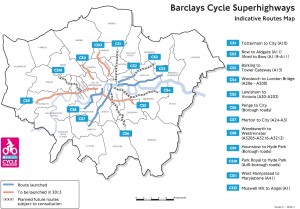 London Cycle Superhighways